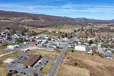 Aerial view of Monterey, Virginia [01]