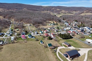 Aerial view of Monterey, Virginia [02]