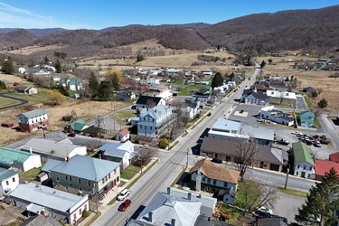 Aerial view of Monterey, Virginia [04]