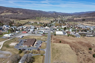 Aerial view of Monterey, Virginia [05]