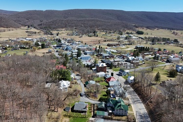 Aerial view of Monterey, Virginia [06]