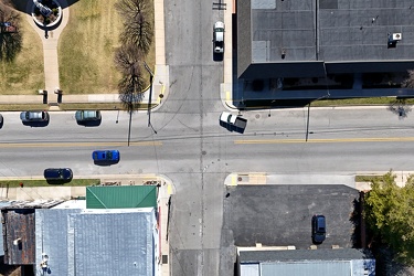 Intersection of US 250 and Spruce Street