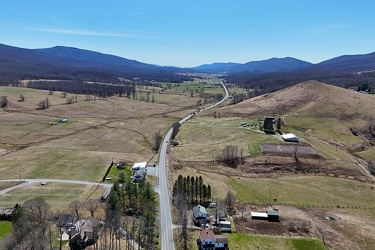 US 220 south of Monterey, Virginia