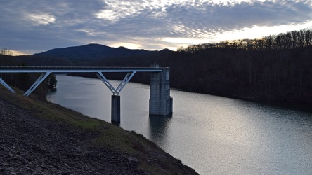 Inlet riser for Gathright Dam