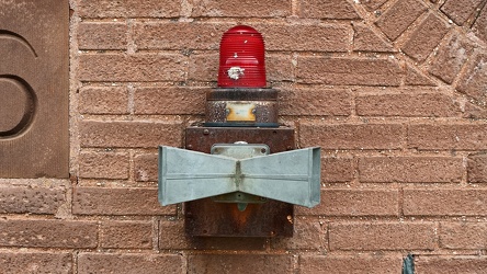 Exterior alarm horn at Shiloh Public School [03]