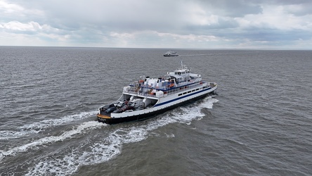 Aerial view of the MV Cape Henlopen [04]