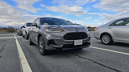 Honda HR-V in a ferry boarding lane