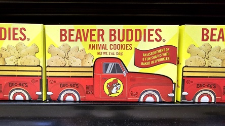 Beaver Buddies animal crackers