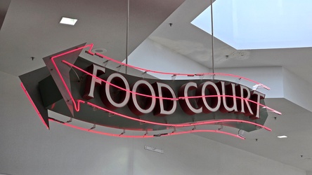 Food court sign at Citadel Mall