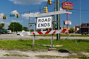 End of Dorsey Avenue