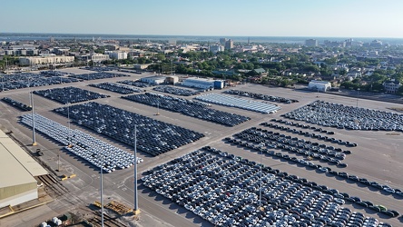 Cars at the Port of Charleston