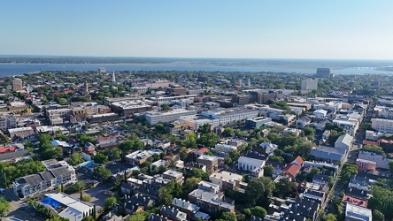 Downtown Charleston in early evening