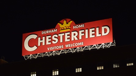 Chesterfield sign