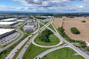 Interchange between I-81 and US 11 in Greencastle, Pennsylvania