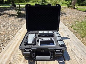 Drone in its case