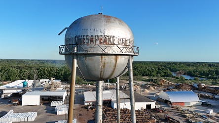 Water tower at Eastern Shore Forest Products [01]