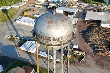 Water tower at Eastern Shore Forest Products [02]