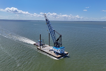 Barge traveling up the James River [03]