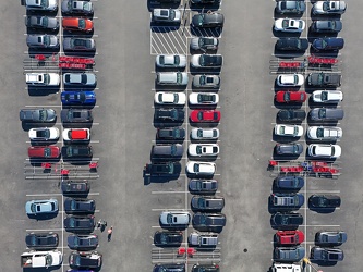 Parking lot at Greenbrier Market Center