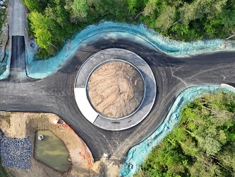 Traffic circle under construction [01]