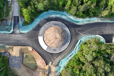 Traffic circle under construction [02]