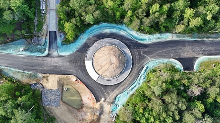 Traffic circle under construction [03]