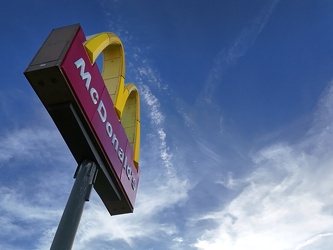 McDonald's sign over Thornburg, Virginia [01]