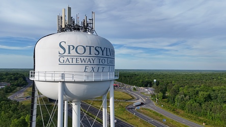 Spotsylvania County water tower