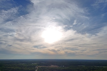 Sunset over Thornburg, Virginia