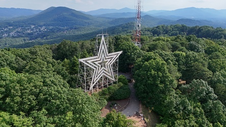 Aerial view of the Roanoke Star [05]