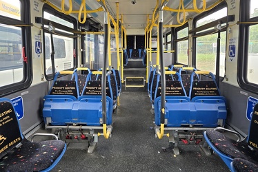 Former MTA Maryland bus 10003 at Frederick Transit