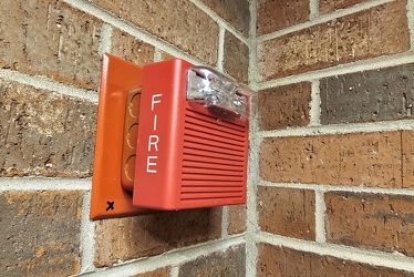 Fire alarm horn/strobe at 5000 Sunnyside Avenue [01]