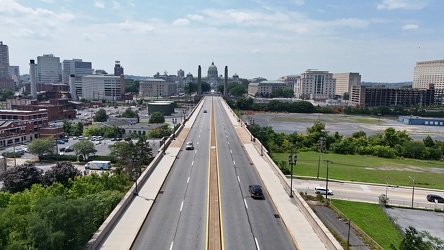 Pennsylvania State Capitol fron across the State Street Bridge [01]