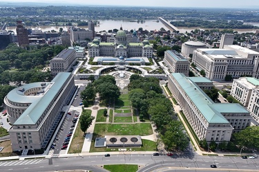 Aerial view of the Pennsylvania State Capitol [01]