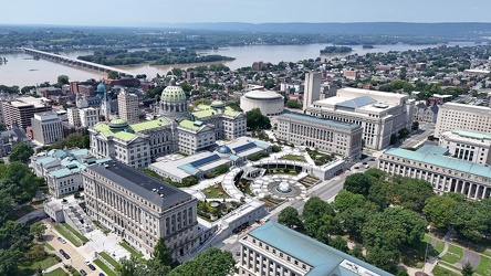 Aerial view of the Pennsylvania State Capitol [02]