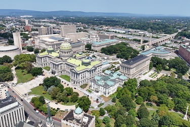 Aerial view of the Pennsylvania State Capitol [03]