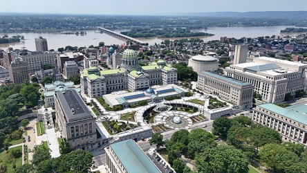 Aerial view of the Pennsylvania State Capitol [05]