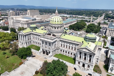 Aerial view of the Pennsylvania State Capitol [07]