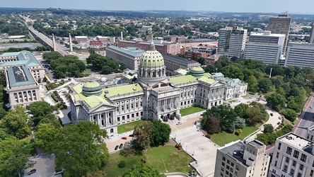 Aerial view of the Pennsylvania State Capitol [11]