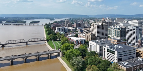 Skyline of Harrisburg, Pennsylvania [03]