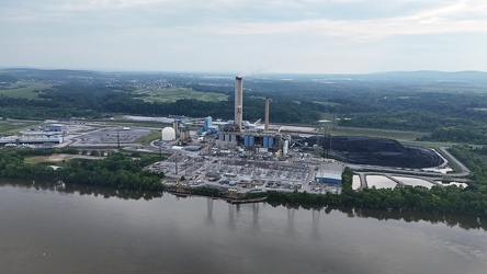 Aerial view of Brunner Island Steam Electric Station [01]