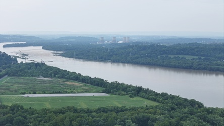 View of Three Mile Island from Brunner Island