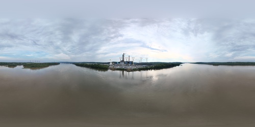 Aerial view of Brunner Island Steam Electric Station [12]