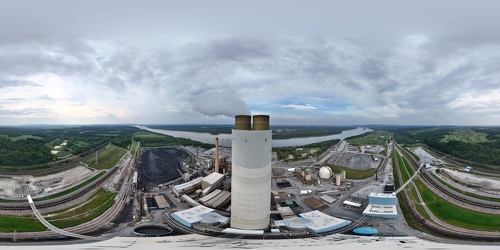 Aerial view of Brunner Island Steam Electric Station [13]