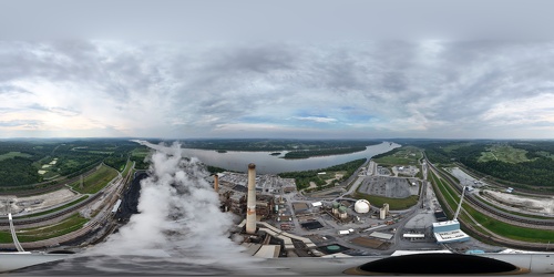 Aerial view of Brunner Island Steam Electric Station [14]