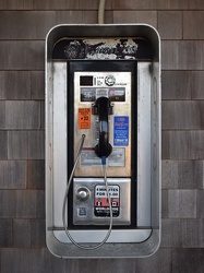 Payphone at Montauk Point