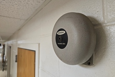 Faraday bell at St. Veronica School