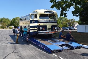 1946 GM PD3703 at the New Jersey bus show