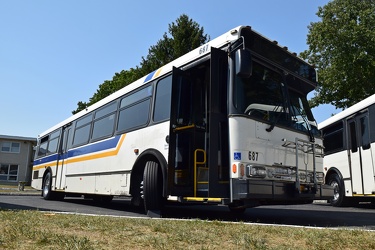 Westchester County Bee-Line bus 687 at the New Jersey bus show