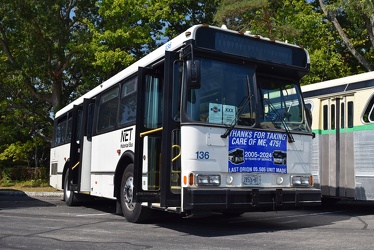 Westchester County Bee-Line bus 136 at the New Jersey bus show